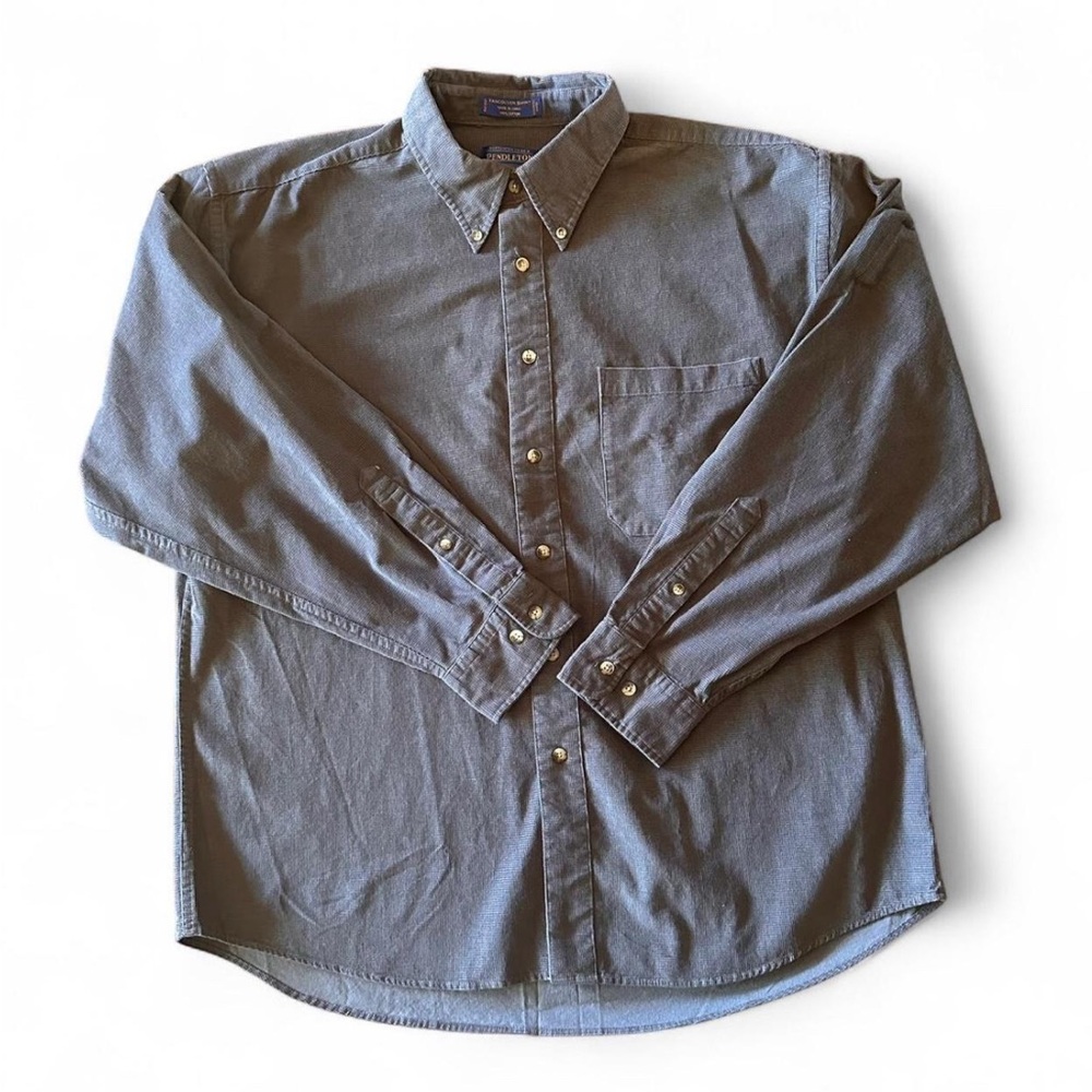 Pendleton Gray Casual Button Down Shirt